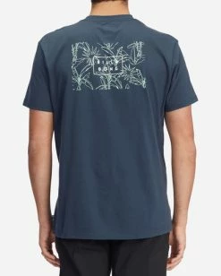 BILLABONG Diecut Short Sleeve T-Shirt NAVY -Mens Accessories Sales 2022 abyzt00873 billabongw nvy bck1 2