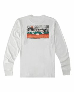 BILLABONG A/Div Arch Organic Long Sleeve T-Shirt BLACK -Mens Accessories Sales 2022 abyzt00874 billabongf wht bck1 1