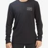 BILLABONG A/Div Arch Organic Long Sleeve T-Shirt BLACK