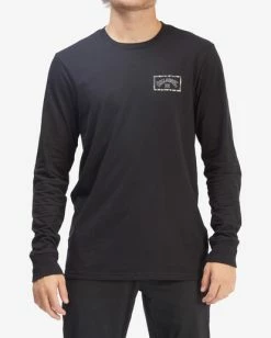 BILLABONG A/Div Arch Organic Long Sleeve T-Shirt BLACK