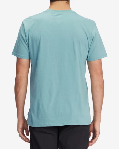 BILLABONG Stacked Arch Short Sleeve T-Shirt LIGHT MARINE 4 BILLABONG Stacked Arch Short Sleeve T-Shirt LIGHT MARINE - Image 4