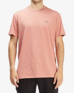 BILLABONG Stacked Arch Short Sleeve T-Shirt LIGHT MARINE