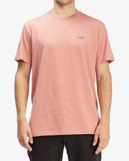 BILLABONG Stacked Arch Short Sleeve T-Shirt LIGHT MARINE 1 BILLABONG Stacked Arch Short Sleeve T-Shirt LIGHT MARINE