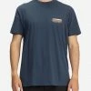 BILLABONG Walled Short Sleeve T-Shirt NAVY