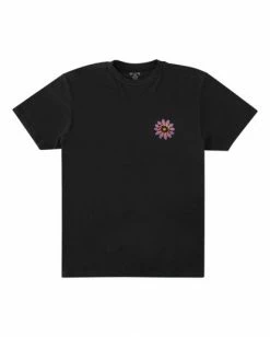 BILLABONG Hologram Short Sleeve T-Shirt BLACK 10 BILLABONG Hologram Short Sleeve T-Shirt BLACK -Mens Accessories Sales 2022 abyzt00881 billabongf blk frt1 2