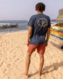 BILLABONG Hotel Nowhere Short Sleeve T-Shirt NAVY