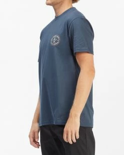 BILLABONG Hotel Nowhere Short Sleeve T-Shirt NAVY -Mens Accessories Sales 2022 abyzt00882 billabongw nvy sd1 3