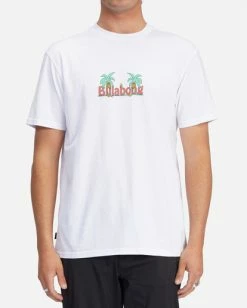 BILLABONG Chest Pack Short Sleeve T-Shirt DUSTY PINK -Mens Accessories Sales 2022 abyzt00884 billabongw wht frt1 2