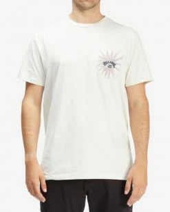 BILLABONG Team Pocket T-Shirt OFF WHITE