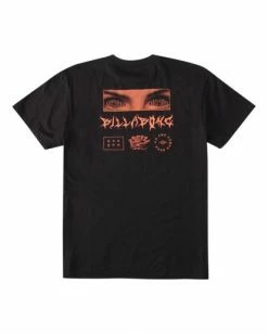 BILLABONG Bad Trip Short Sleeve T-Shirt BLACK -Mens Accessories Sales 2022 abyzt00888 billabongf blk bck1 1