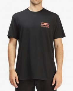 BILLABONG Bad Trip Short Sleeve T-Shirt BLACK