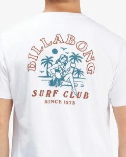 BILLABONG Tropics Pocket T-Shirt WHITE -Mens Accessories Sales 2022 abyzt00891 billabongw wht dtl1 2