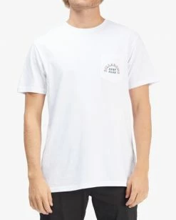 BILLABONG Tropics Pocket T-Shirt WHITE