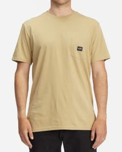 BILLABONG Lounge Pocket T-Shirt SAND DUNE