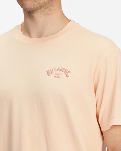 BILLABONG Arch Wave Washed Short Sleeve T-Shirt SEAGLASS 6 BILLABONG Arch Wave Washed Short Sleeve T-Shirt SEAGLASS - Image 6