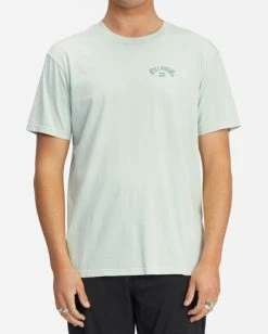BILLABONG Arch Wave Washed Short Sleeve T-Shirt SEAGLASS