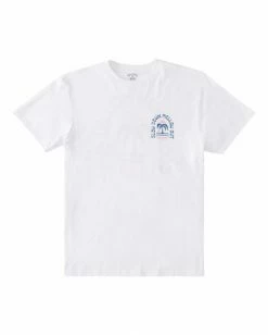 BILLABONG Heat Short Sleeve T-Shirt WHITE -Mens Accessories Sales 2022 abyzt00899 billabongf wht frt1 1