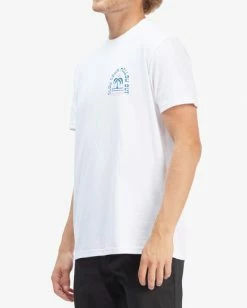 BILLABONG Heat Short Sleeve T-Shirt WHITE -Mens Accessories Sales 2022 abyzt00899 billabongw wht sd1 1