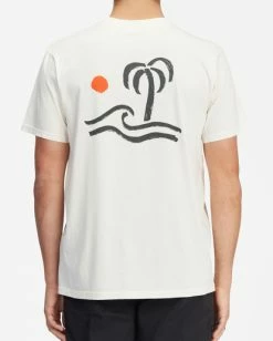 BILLABONG Landslide Wave Washed Short Sleeve T-Shirt OFF WHITE -Mens Accessories Sales 2022 abyzt00900 billabongw ofw bck1 2