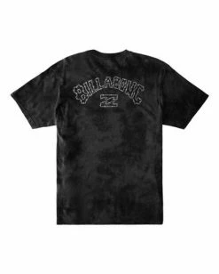 BILLABONG Arch Tie-Dye Short Sleeve T-Shirt BLACK -Mens Accessories Sales 2022 abyzt00902 billabongf blk bck1 1