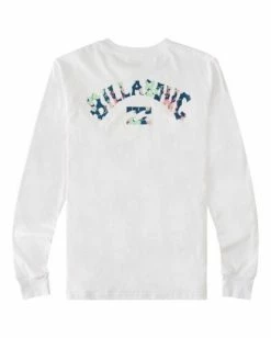 BILLABONG Arch Fil Long Sleeve T-Shirt WHITE 11 BILLABONG Arch Fil Long Sleeve T-Shirt WHITE -Mens Accessories Sales 2022 abyzt00907 billabongf wht bck1 2