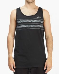 BILLABONG Spinner Tank Top BLACK 8 BILLABONG Spinner Tank Top BLACK -Mens Accessories Sales 2022 abyzt00920 billabongw blk frt1 2