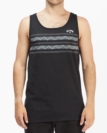 BILLABONG Spinner Tank Top BLACK 2 BILLABONG Spinner Tank Top BLACK - Image 2