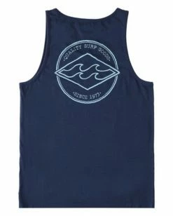 BILLABONG Rotor Diamond Wave Washed Tank Top DENIM -Mens Accessories Sales 2022 abyzt00922 billabongf den bck1 1