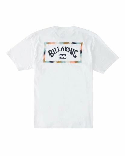 BILLABONG A/Div Arch Organic Short Sleeve T-Shirt WHITE 2 BILLABONG A/Div Arch Organic Short Sleeve T-Shirt WHITE - Image 2