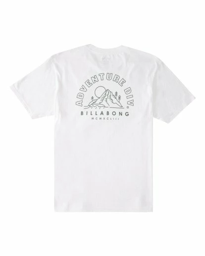 BILLABONG A/Div Compass Organic Short Sleeve T-Shirt WHITE 6 BILLABONG A/Div Compass Organic Short Sleeve T-Shirt WHITE - Image 6
