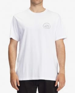 BILLABONG A/Div Compass Organic Short Sleeve T-Shirt WHITE