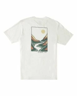 BILLABONG Gateway Organic Short Sleeve T-Shirt OFF WHITE -Mens Accessories Sales 2022 abyzt00925 billabongf ofw bck1 1
