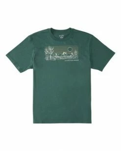 BILLABONG A/Div Journey Organic Short Sleeve T-Shirt ALPINE -Mens Accessories Sales 2022 abyzt00926 billabongf alp frt1 1