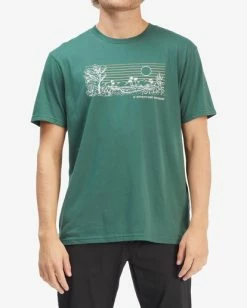 BILLABONG A/Div Journey Organic Short Sleeve T-Shirt ALPINE