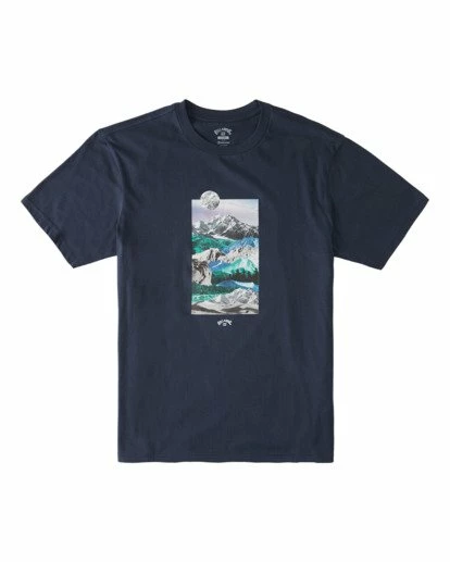 BILLABONG A/Div Seasons Organic Short Sleeve T-Shirt NITE 5 BILLABONG A/Div Seasons Organic Short Sleeve T-Shirt NITE - Image 5