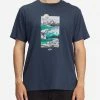 BILLABONG A/Div Seasons Organic Short Sleeve T-Shirt NITE