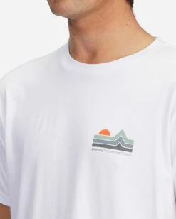 BILLABONG A/Div Stretch Organic Short Sleeve T-Shirt WHITE 9 BILLABONG A/Div Stretch Organic Short Sleeve T-Shirt WHITE -Mens Accessories Sales 2022 abyzt00929 billabongw wht dtl1 2