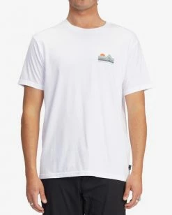 BILLABONG A/Div Stretch Organic Short Sleeve T-Shirt WHITE
