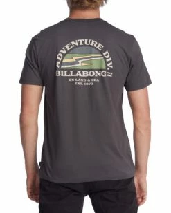 BILLABONG A/Div Sundown Organic Short Sleeve T-Shirt ASPHALT -Mens Accessories Sales 2022 abyzt00930 billabongw alt bck1 2
