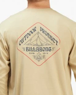 BILLABONG A/Div Remote Organic Long Sleeve T-Shirt SAND DUNE -Mens Accessories Sales 2022 abyzt00933 billabongw sdu dtl1 2