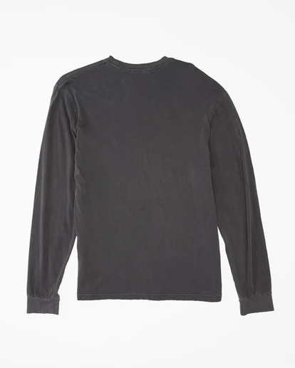 BILLABONG Wave Washed Long Sleeve T-Shirt BONE 6 BILLABONG Wave Washed Long Sleeve T-Shirt BONE - Image 6