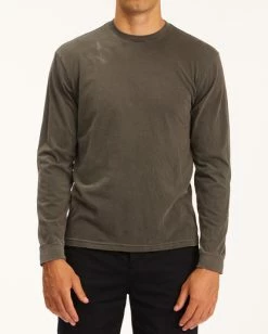 BILLABONG Wave Washed Long Sleeve T-Shirt BONE