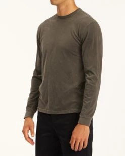 BILLABONG Wave Washed Long Sleeve T-Shirt BONE 8 BILLABONG Wave Washed Long Sleeve T-Shirt BONE -Mens Accessories Sales 2022 abyzt00948 billabongw chr sd1 1