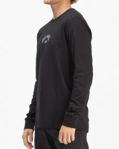 BILLABONG A/Div Otis Camo Arch Organic Long Sleeve T-Shirt BLACK -Mens Accessories Sales 2022 abyzt00950 billabongw blk sd1 2