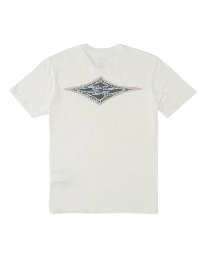 BILLABONG A/Div Otis Diamond Organic Short Sleeve T-Shirt SNOW 8 BILLABONG A/Div Otis Diamond Organic Short Sleeve T-Shirt SNOW - Image 8