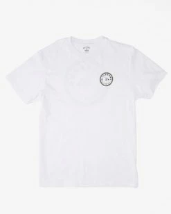 BILLABONG Rotor Fill Short Sleeve T-Shirt NAVY 16 BILLABONG Rotor Fill Short Sleeve T-Shirt NAVY -Mens Accessories Sales 2022 abyzt00992 billabongf wht frt1 1