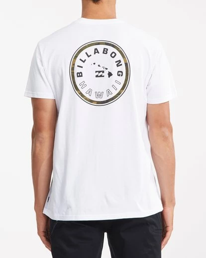 BILLABONG Rotor Fill Short Sleeve T-Shirt NAVY 5 BILLABONG Rotor Fill Short Sleeve T-Shirt NAVY - Image 5