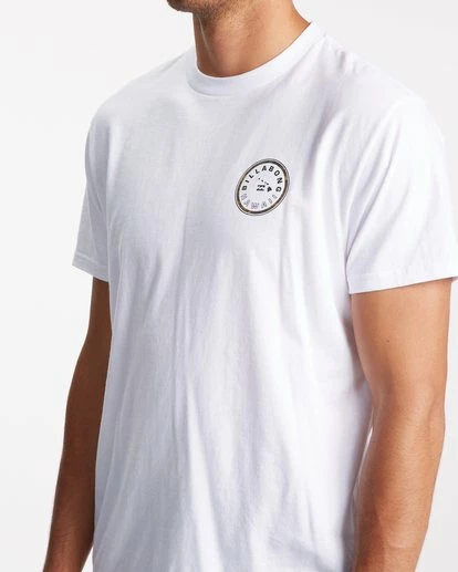 BILLABONG Rotor Fill Short Sleeve T-Shirt NAVY 6 BILLABONG Rotor Fill Short Sleeve T-Shirt NAVY - Image 6