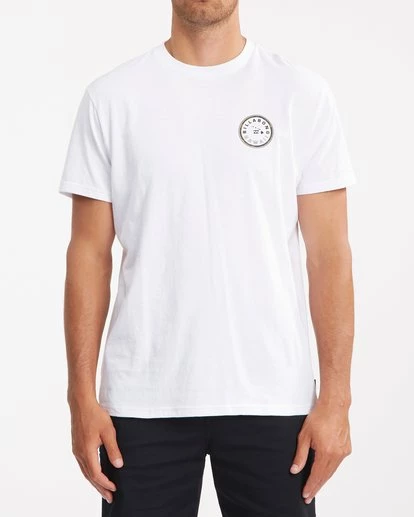 BILLABONG Rotor Fill Short Sleeve T-Shirt NAVY 1 BILLABONG Rotor Fill Short Sleeve T-Shirt NAVY