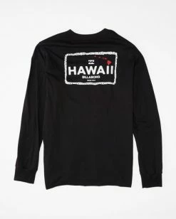 BILLABONG Access Long Sleeve T-Shirt BLACK -Mens Accessories Sales 2022 abyzt00995 billabongf blk bck1 1